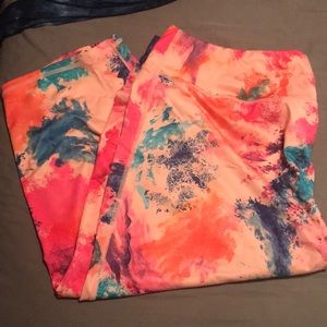 Mid calve workout leggings worn a few times